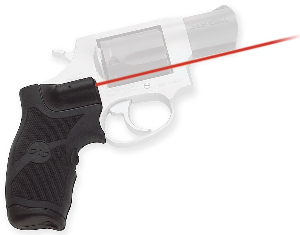 Crimson Trace Lasergrips 011810 Fits Taurus Small Frame Revolver Models, Red Laser Black Polymer
