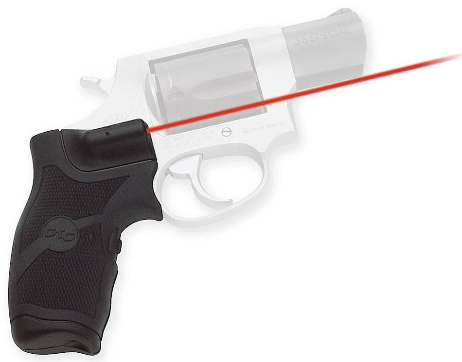 Crimson Trace Lasergrips 011810 Fits Taurus Small Frame Revolver Models, Red Laser Black Polymer