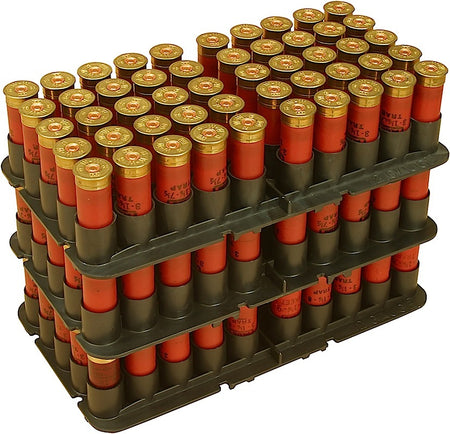 MTM Case-Gard ST2040 20 Gauge Shotshell Tray 50rd Stackable Black Poly