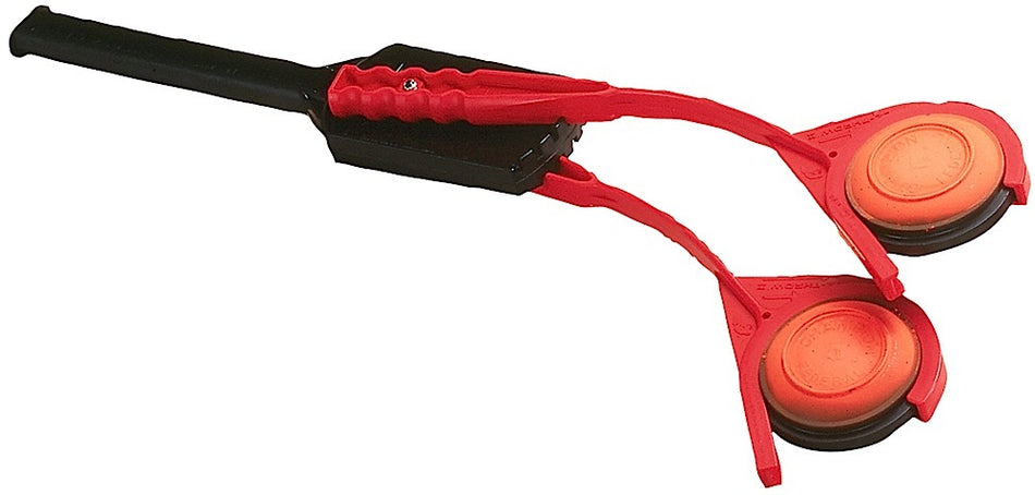 MTM Case-Gard EZDT40 EZ Double Throw Red Polymer 31" Manual Clay Thrower