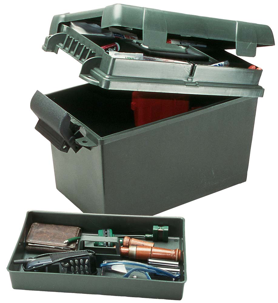 MTM Case-Gard SPUD111 Forest Green Polypropylene Sportsmen's Plus Utility Dry Box