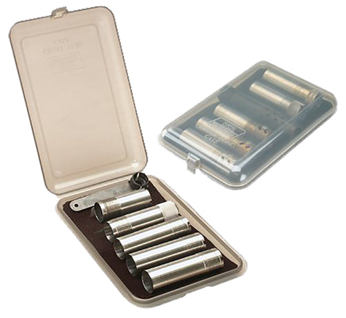 MTM Case-Gard CT641 6-Choke Tube Case Clear Smoke Polypropylene with Foam Pad