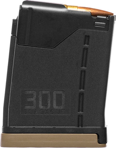 Lancer L5AWM AR-15 300BLK 10RD Opaque Black Polymer Magazine
