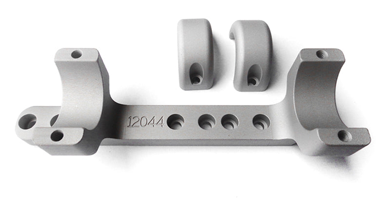 DNZ 1-Inch High Silver Scope Mount for Marlin 1894/1895/336 and Henry Big Boy