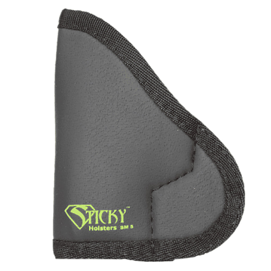 Sticky Holsters SM5 IWB Size 5 Cordura Foam Holster Fits Glock 42 Sig P938 Kahr PM9 Right Hand Black