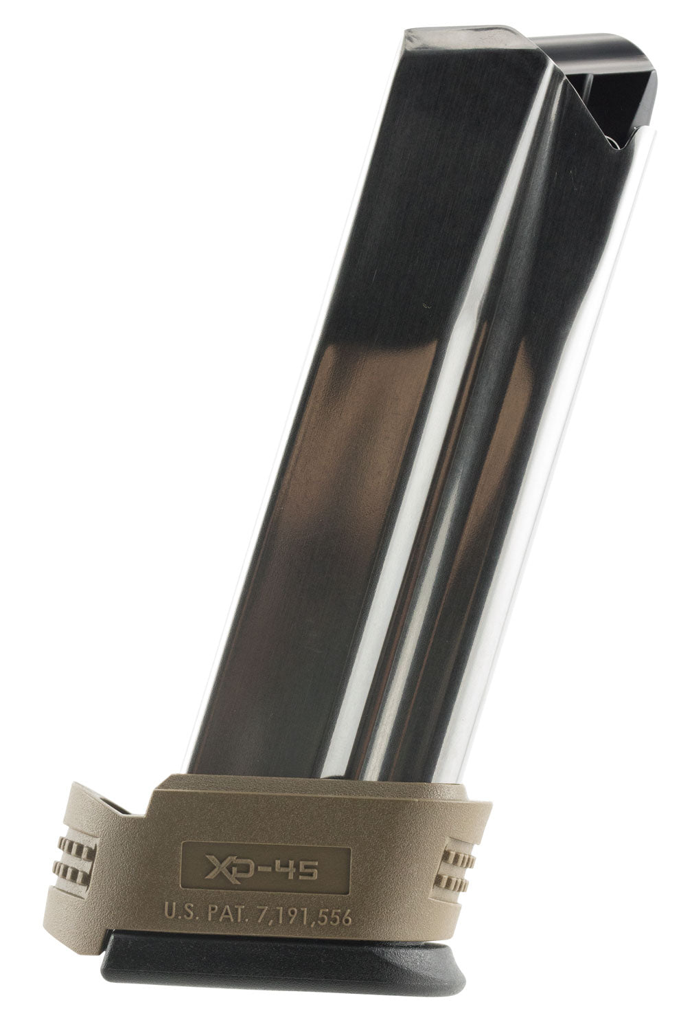 Springfield Armory XD Compact Magazine XD4551 10 Round 45 ACP Stainless Flat Dark Earth Sleeve