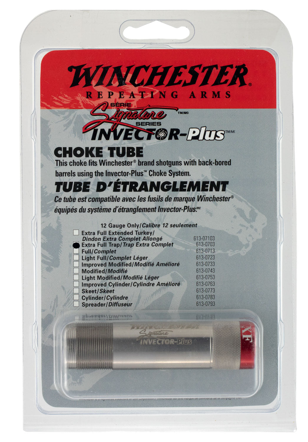 Winchester Invector Plus Signature Series 12 Gauge Modified Choke Tube Stainless