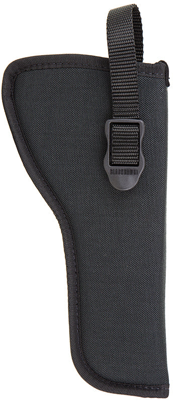 Blackhawk 73NH00BKL Size 00 OWB Nylon Belt Slide Holster Black Small/Medium DA Revolver Left Hand