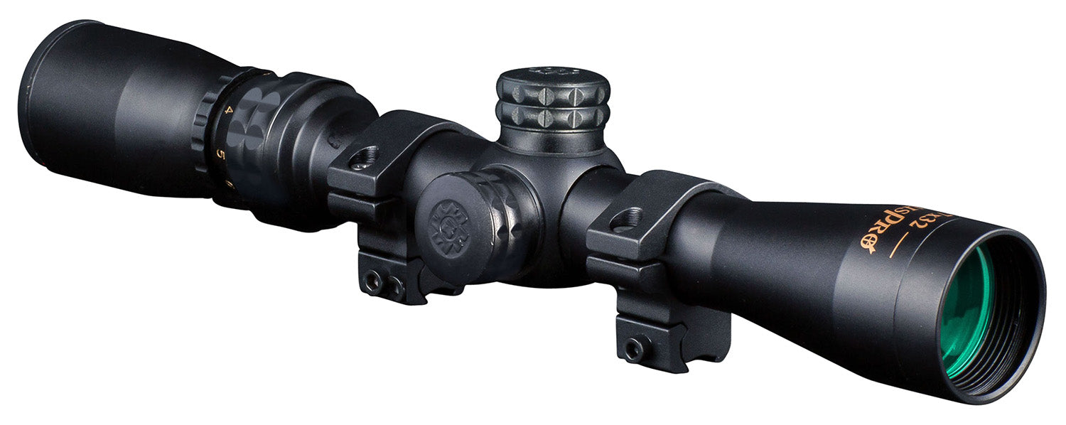 Konus KonusPro 7260 2-7x32 1-Inch Tube 30/30 Duplex Reticle Matte Black Scope w/ Rings