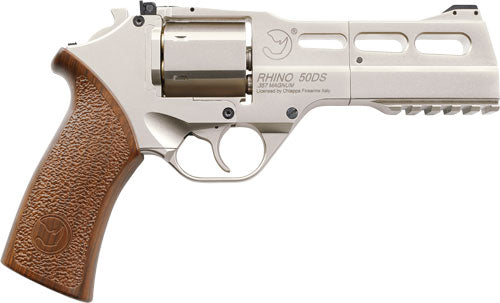 Chiappa Rhino CO2 .177 BB Pistol Model 50DS Nickel 6rd