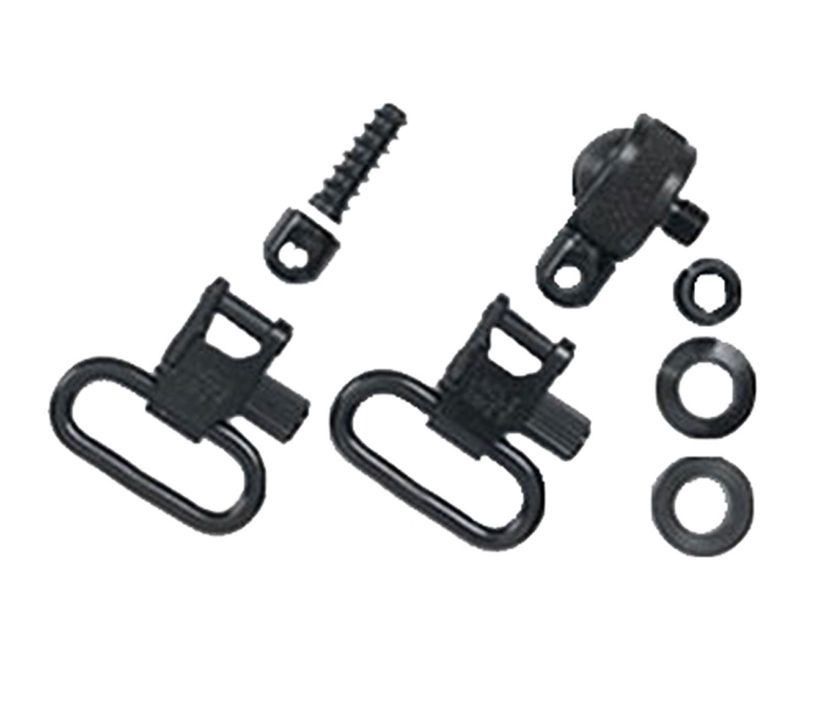 Uncle Mike's 15612 QD 115 MC Magnum Swivel Set Blued 1-Inch Loop for Most Pump & Semi-Auto Shotguns