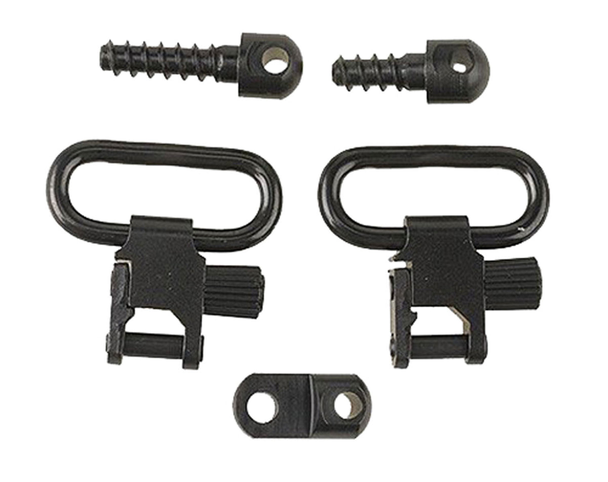 Uncle Mike's 14612 QD 115 RUG Tri-Lock Super Swivel Blued 1-Inch Loop for Ruger 10/22 Rifles
