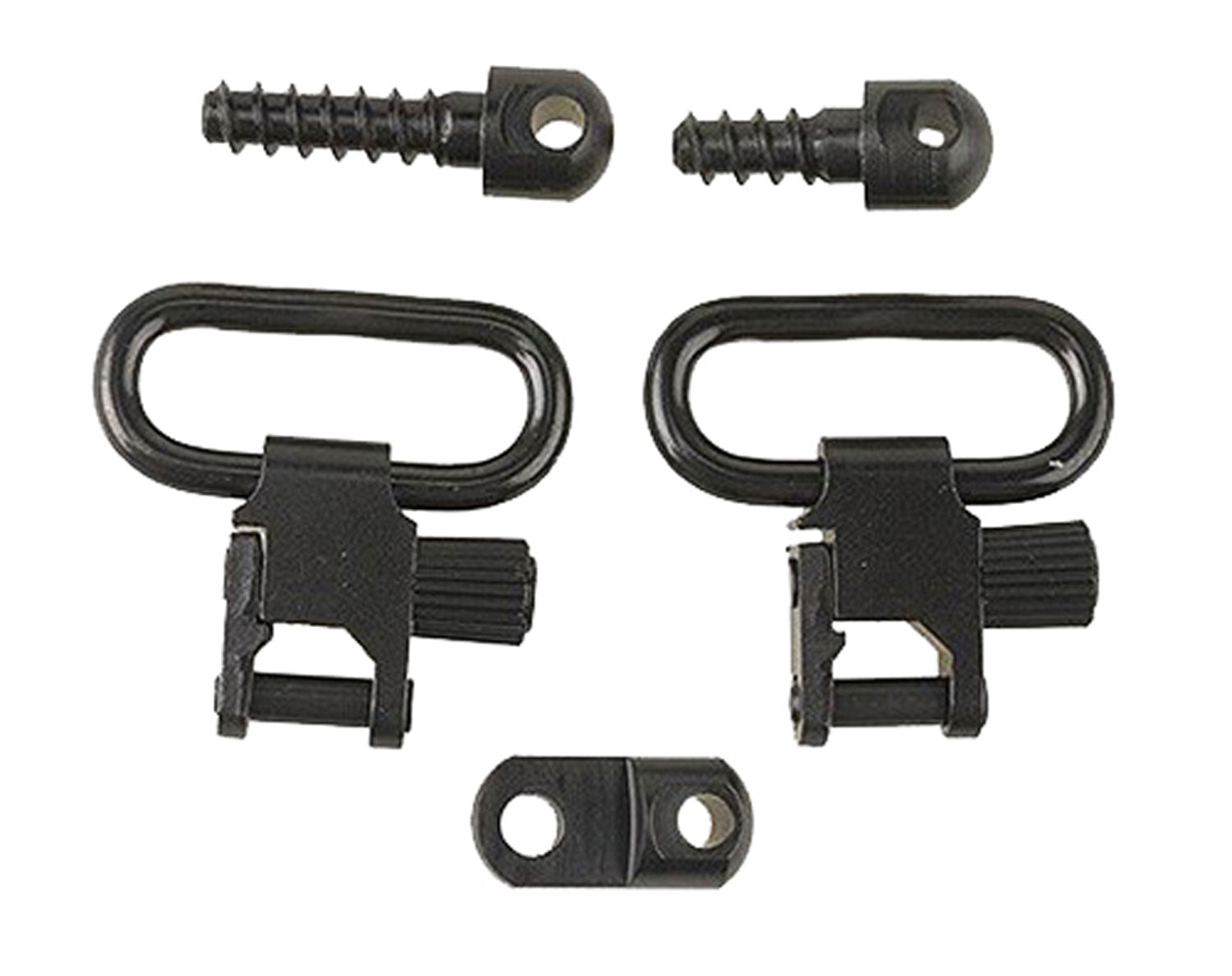 Uncle Mike's 14612 QD 115 RUG Tri-Lock Super Swivel Blued 1-Inch Loop for Ruger 10/22 Rifles