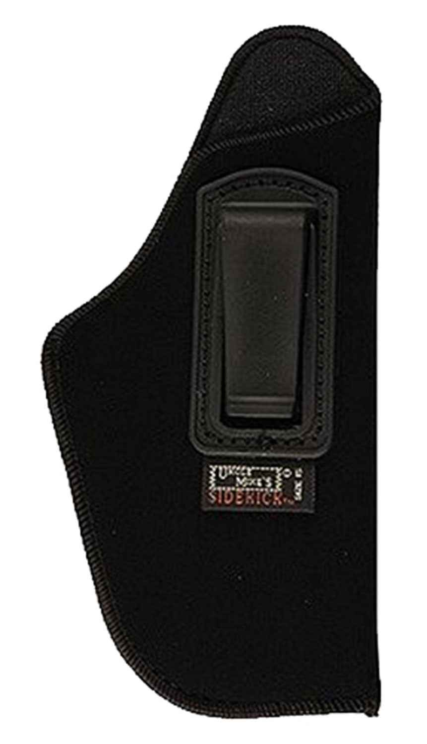 Uncle Mike's IWB Holster Size 15 Black Suede-Like Belt Clip Left Hand Fits Large Autos 3.75-4.5" Barrel