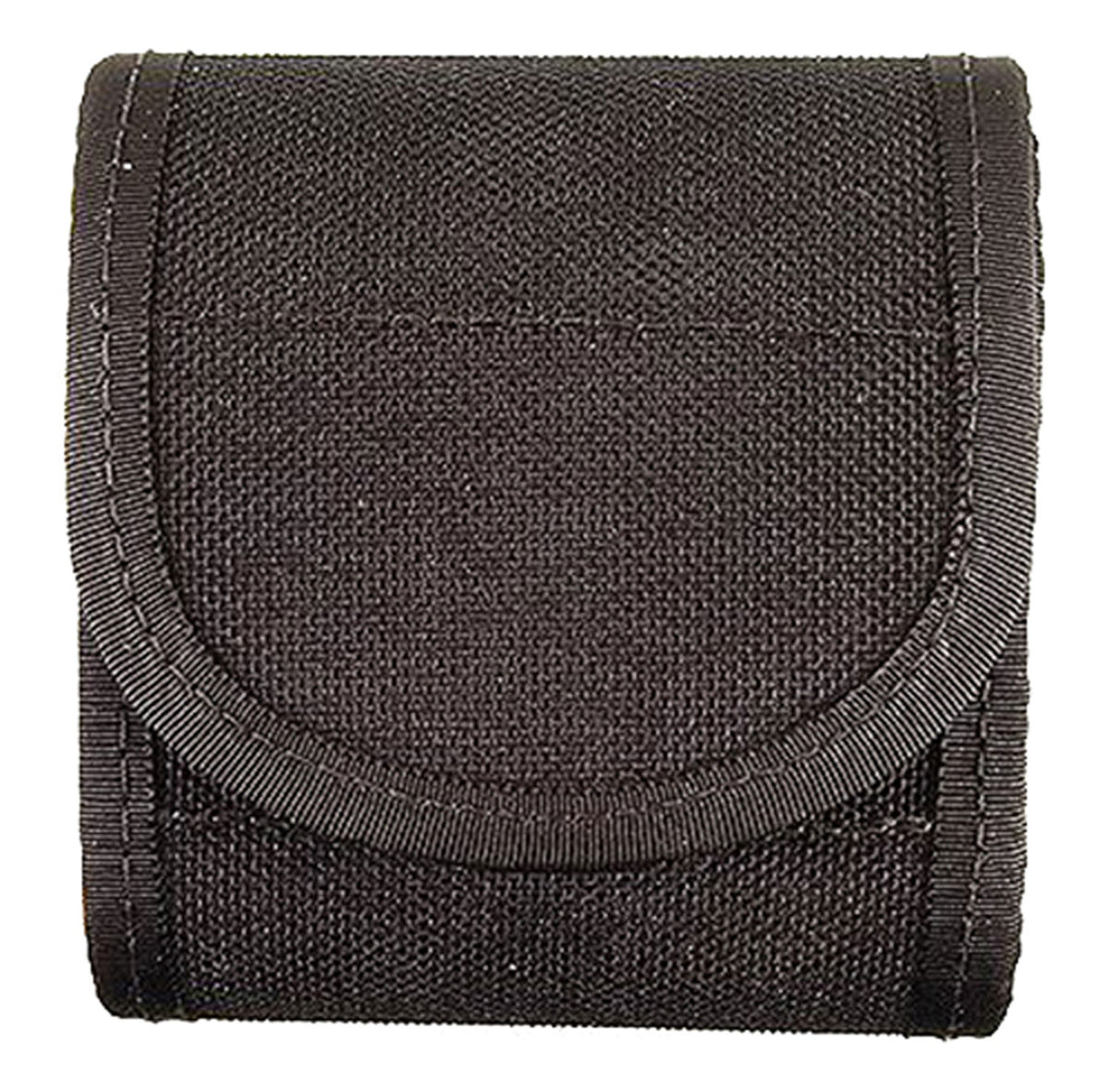 Uncle Mike's 88451 10rd Folding Rifle Cartridge Carrier Black Nylon Hook-and-Loop Flap