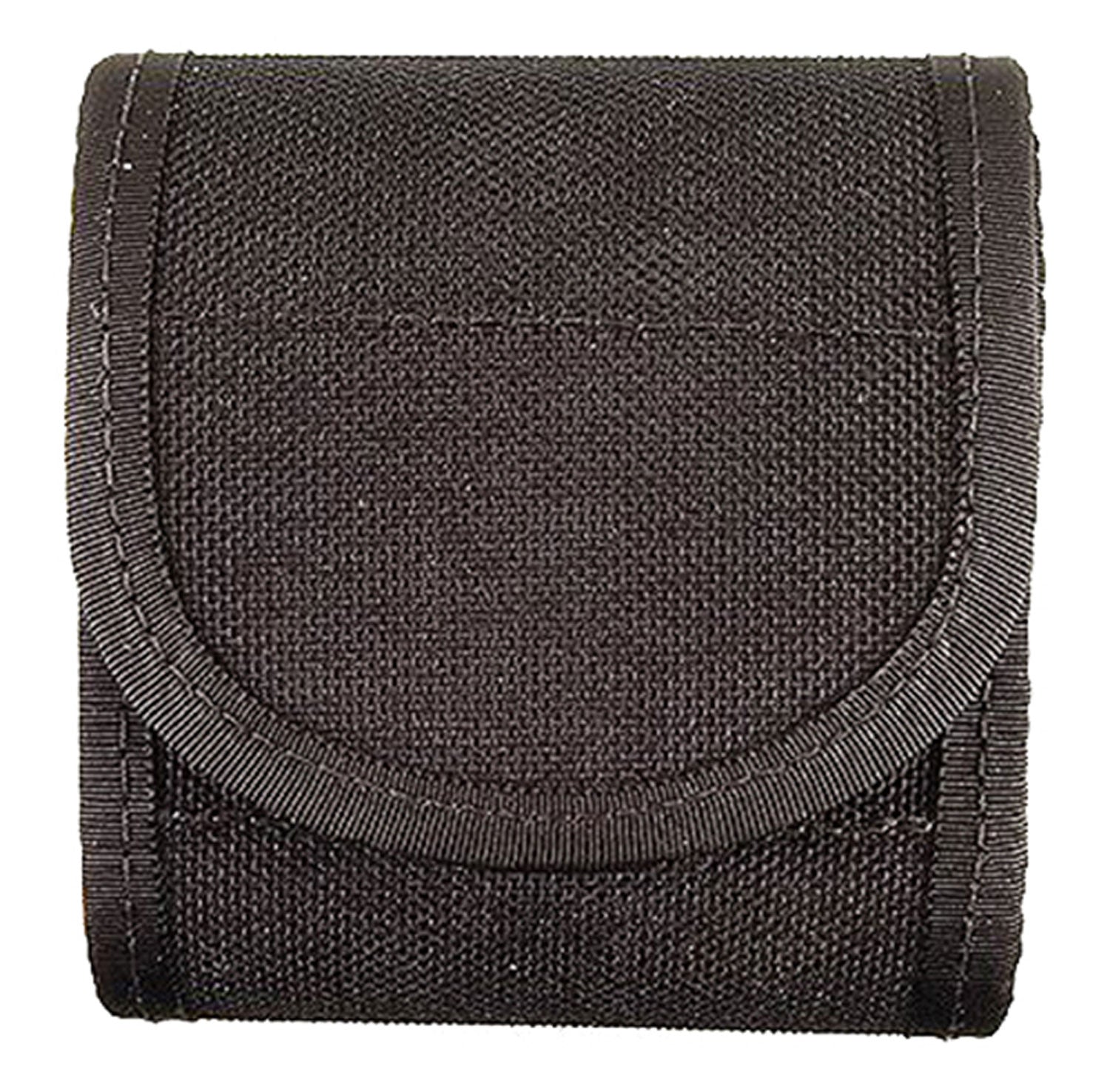Uncle Mike's 88451 10rd Folding Rifle Cartridge Carrier Black Nylon Hook-and-Loop Flap