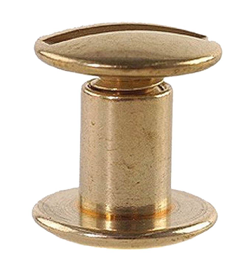 Uncle Mike's 25090 Chicago Screw Brass Sling Hardware 24 Pack
