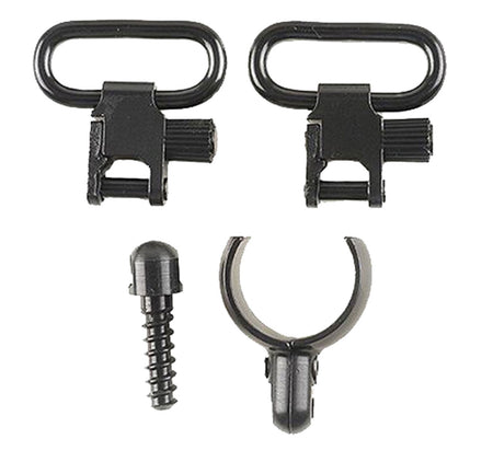 Uncle Mike's 15932 Quick Detach Magnum Band Swivel Set Blued 1-Inch Loop for 12 Gauge Shotguns