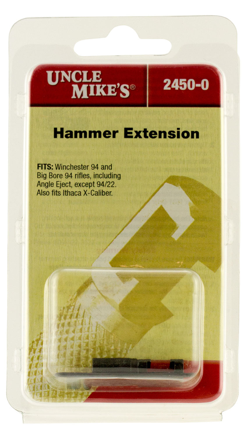 Uncle Mike's 24560 Ruger Blackhawk H&R Hammer Extension Steel Black
