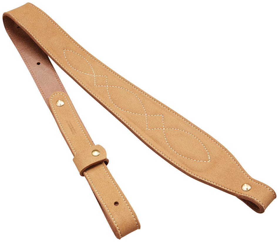 Butler Creek 26522 Brown Suede Padded Cobra Rifle Sling 1" Wide