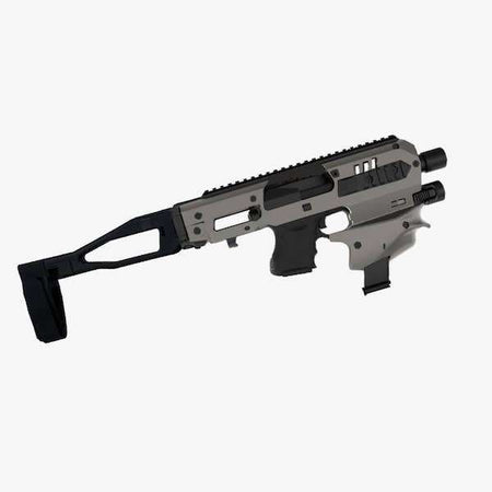 CAA Micro Conversion Kit Glock 26/27 Gray Pistol Chassis