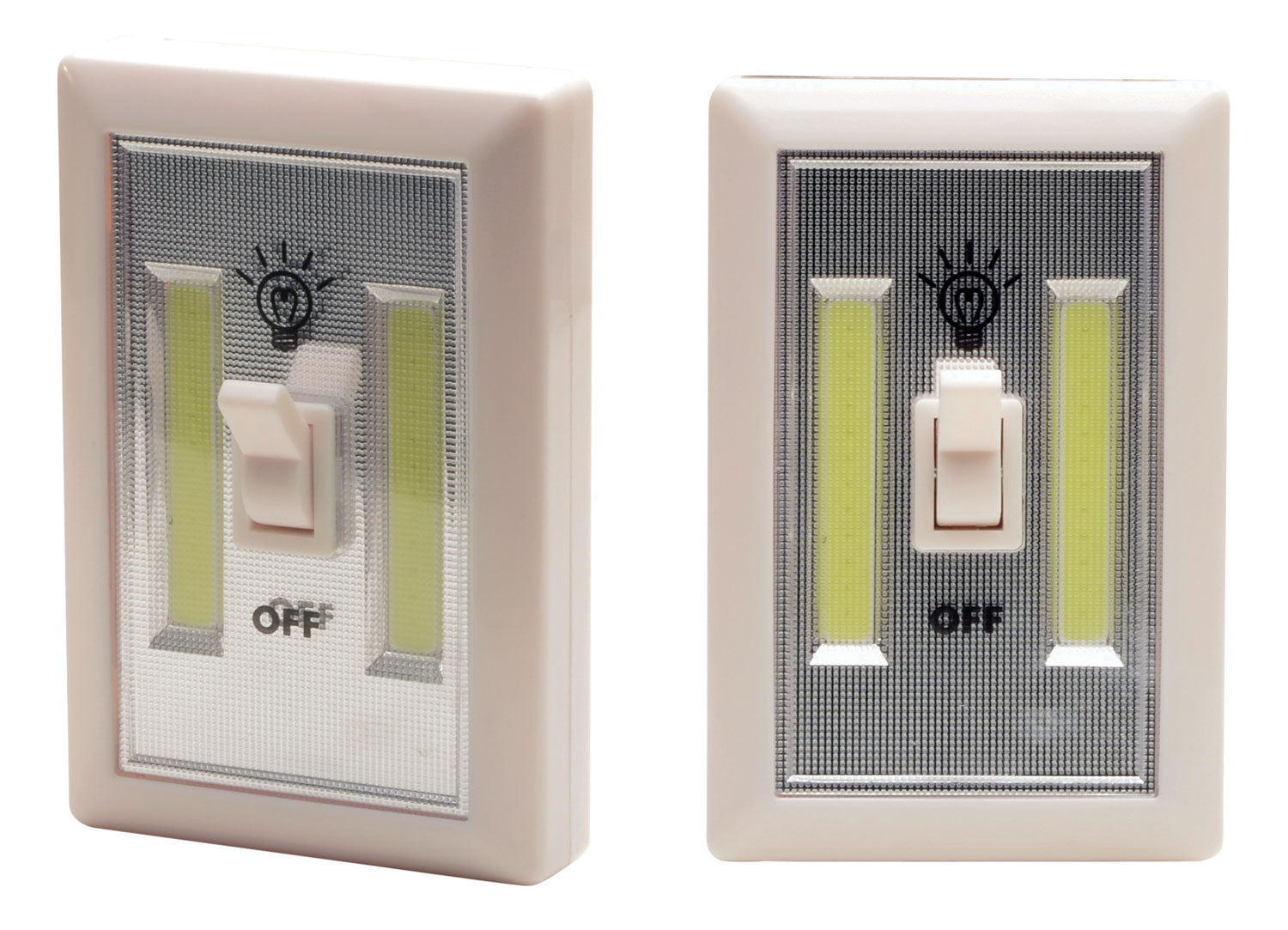Cyclops Light Switch 200 Lumen LED Ivory ABS Plastic 2 Pack CYCCOB2PK