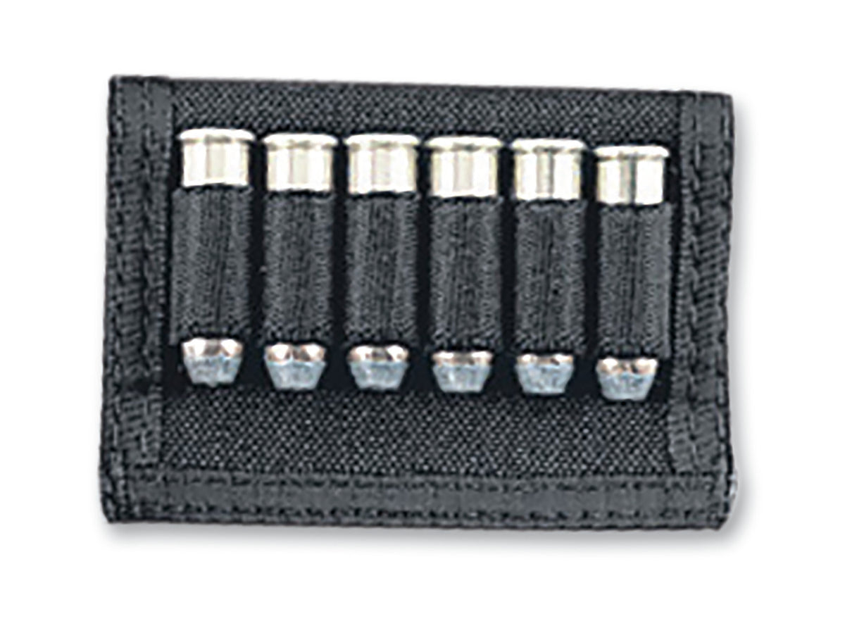 Uncle Mike's 88401 Handgun Cartridge Slide Black Nylon 6 Rounds 2.25" Belt