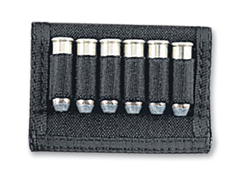 Uncle Mike's 88401 Handgun Cartridge Slide Black Nylon 6 Rounds 2.25" Belt
