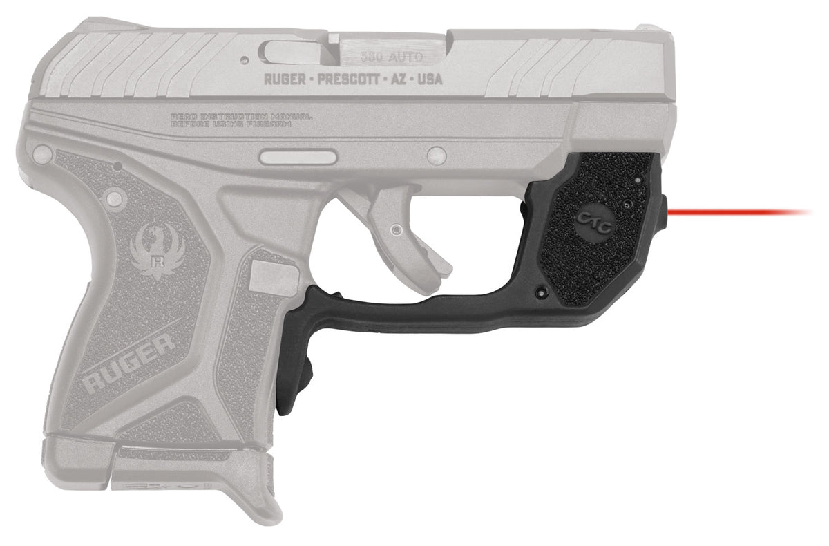 Crimson Trace Laserguard 0173101 Fits Ruger LCP II Pistol, Red Laser Black Polymer