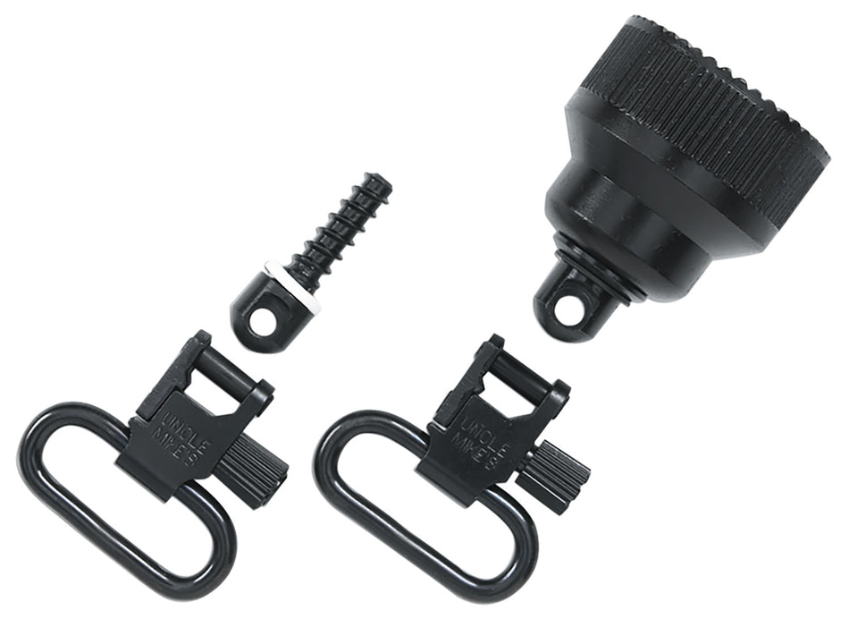 Uncle Mike's 18015 Magazine Cap Swivel Set Quick Detach Blued Remington 870 20 Gauge