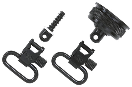 Uncle Mike's 18032 Magazine Cap Quick Detach Swivel Set Blued Remington 11-87 12 Gauge