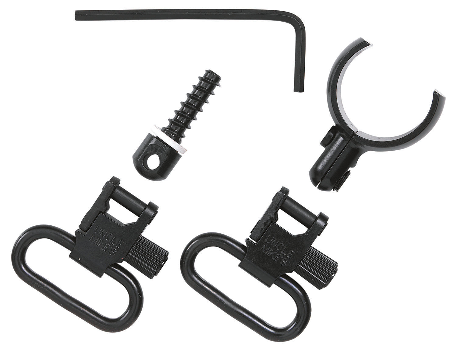 Uncle Mike's 15922 QD Magnum Band Swivel Set Blued 1 Inch Winchester 12 Gauge O/U