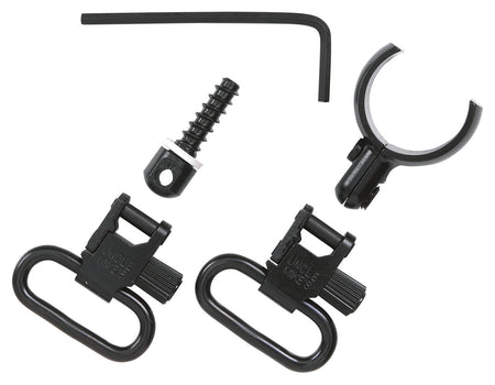Uncle Mike's 15972 Quick Detach Magnum Band Swivel Set Blued 1-Inch Loop for 20 Gauge Shotguns