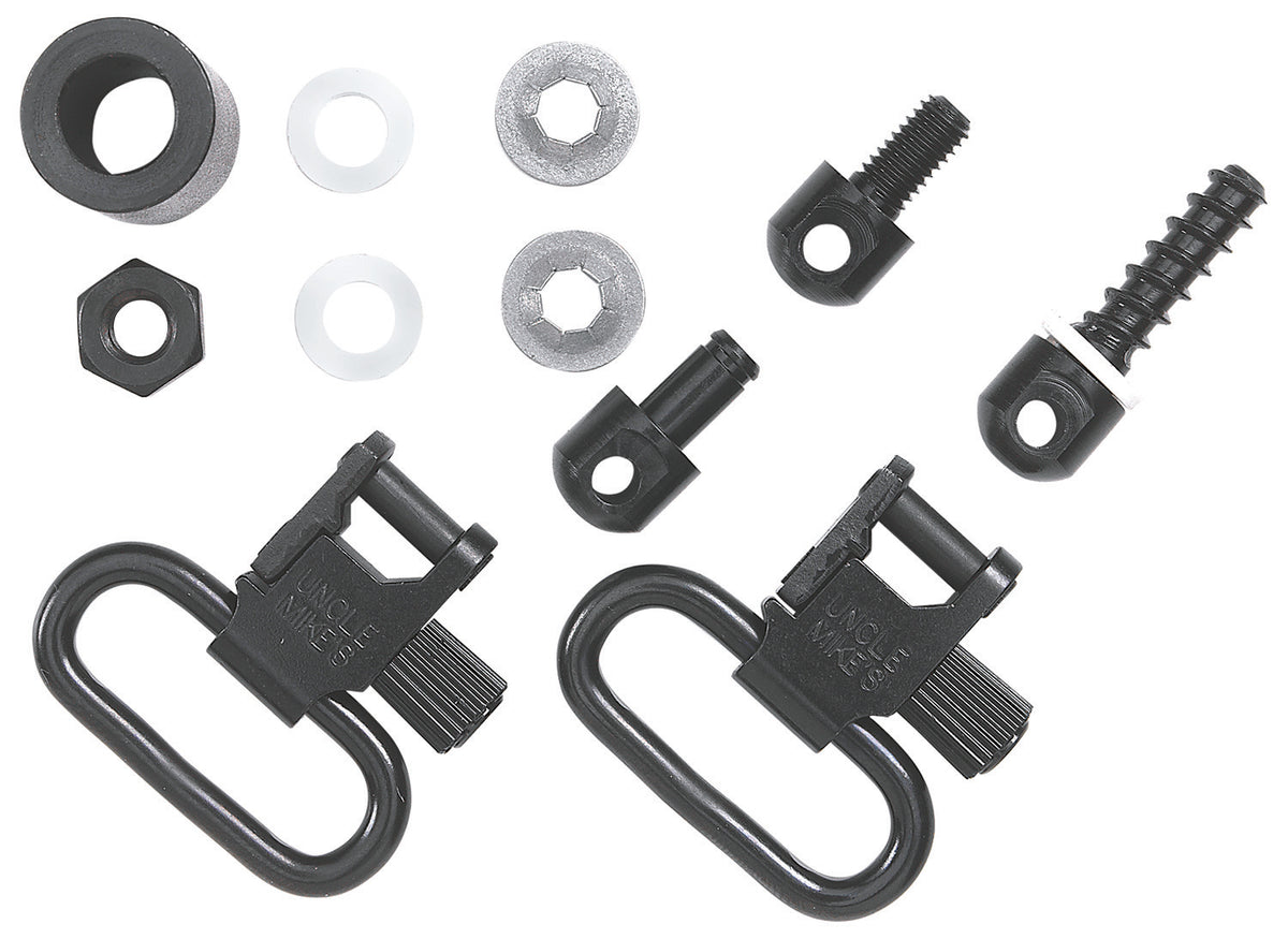 Uncle Mike's 12312 QD 115 MCS Super Swivel Blued 1-Inch Loop Compatible with Most Pump and Semi-Auto Shotguns