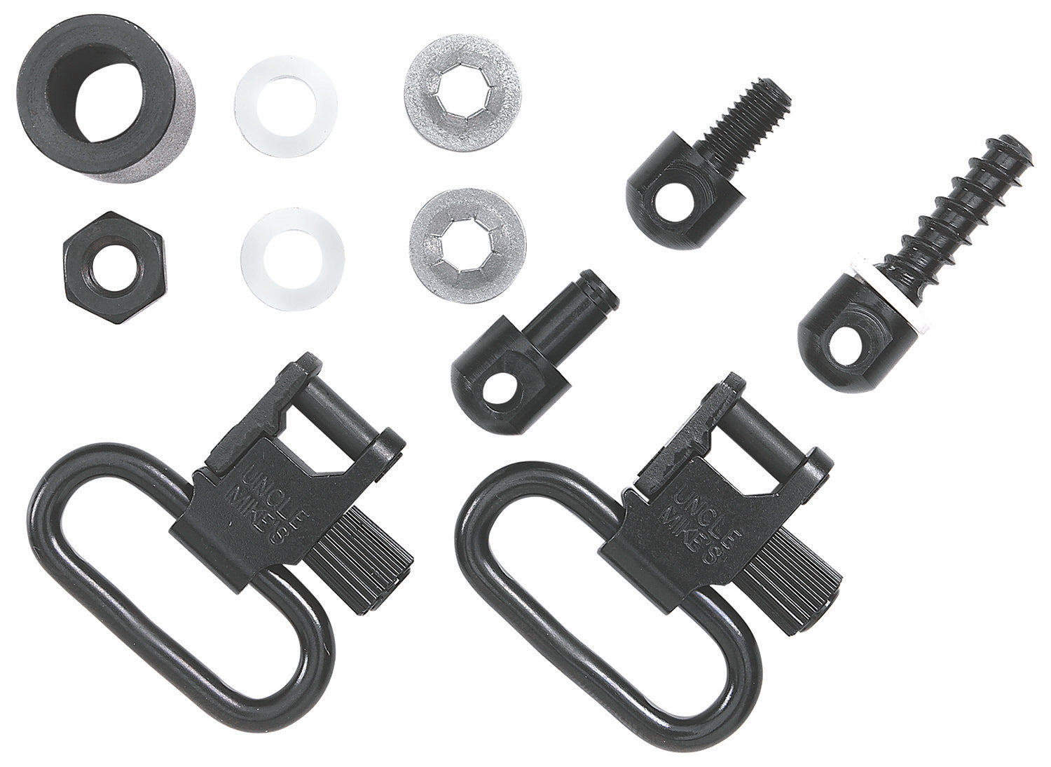 Uncle Mike's 12312 QD 115 MCS Super Swivel Blued 1-Inch Loop Compatible with Most Pump and Semi-Auto Shotguns