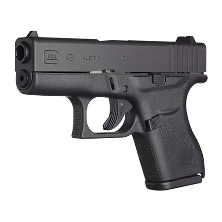 Glock G43 9mm Pistol "Refurbished" Black, 6-Round Capacity