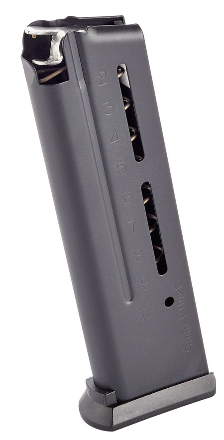 Wilson Combat 5009B 10-Round 9mm Elite Tactical Magazine for 1911 Elite Tactical Black Stainless