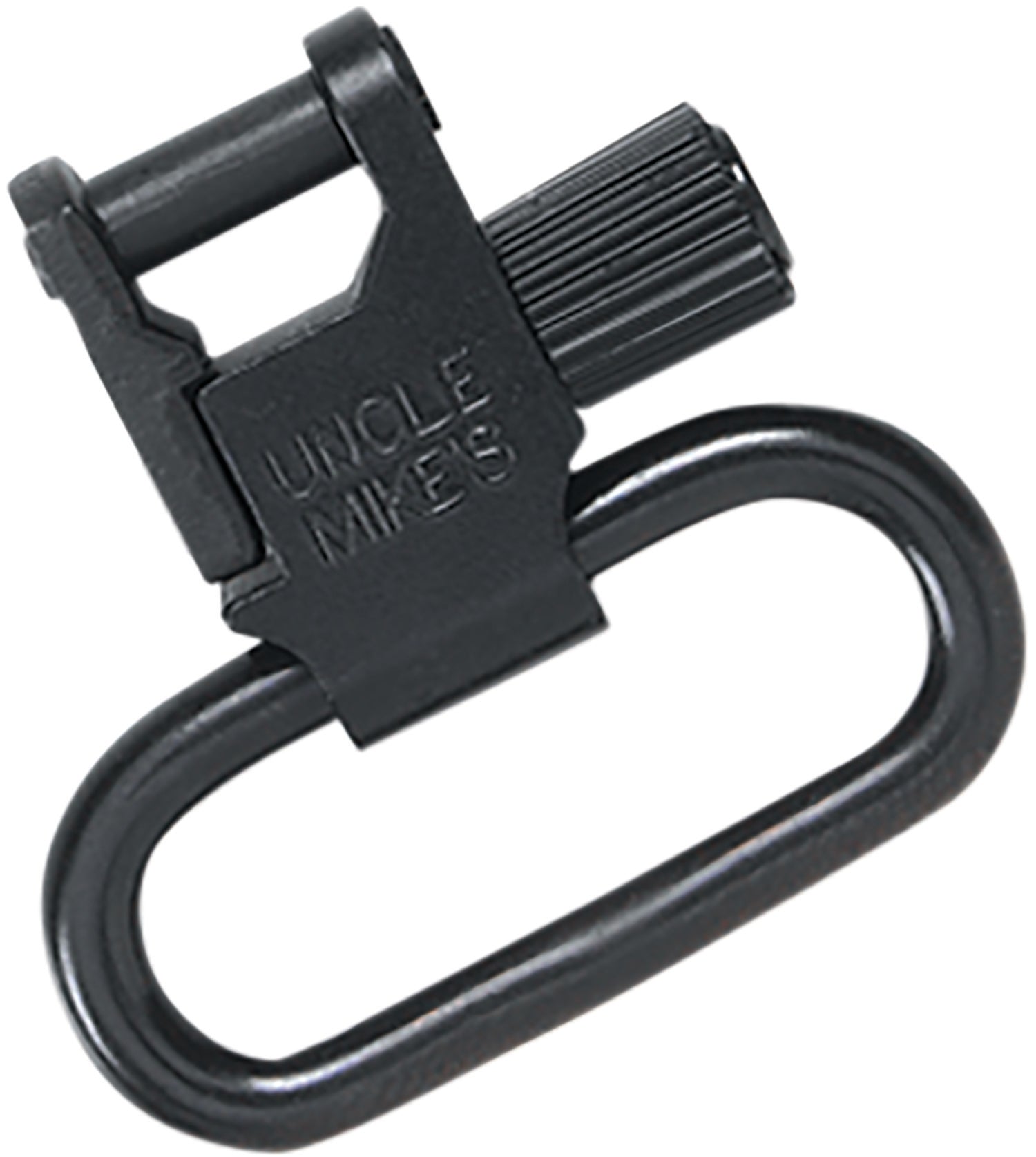 Uncle Mike's 14033 QD Tri-Lock Super Swivel Blued 1-1/4 Inch Loop for Rifles and Shotguns with QD Bases