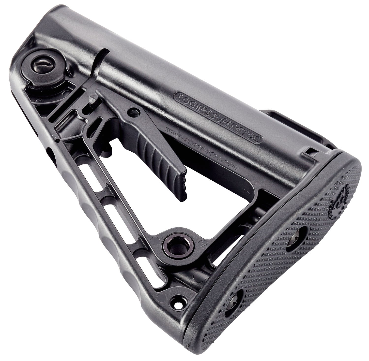 Wilson Combat TRSUPERSTOC AR-15 Rogers Super-Stoc Collapsible Buttstock Black