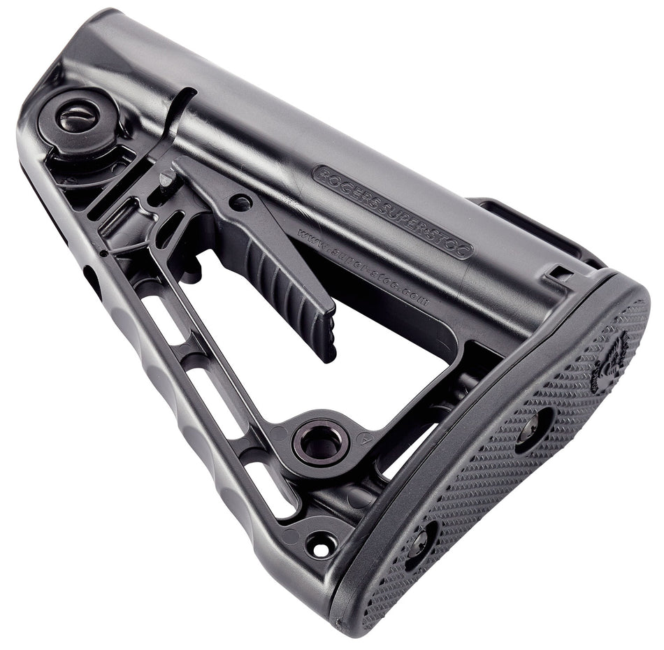 Wilson Combat TRSUPERSTOC AR-15 Rogers Super-Stoc Collapsible Buttstock Black