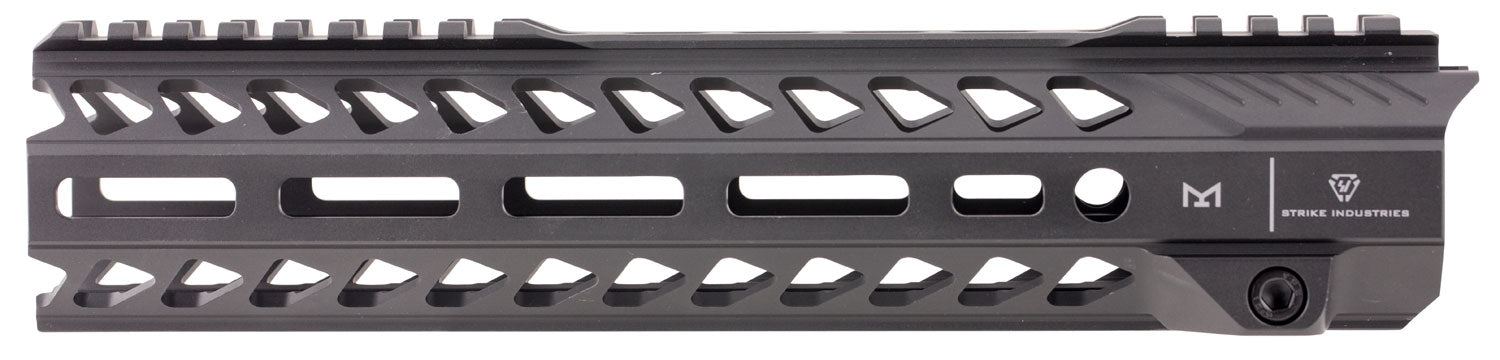 Strike Industries STRIKERAIL AR-15 10" M-LOK Rail Black Aluminum