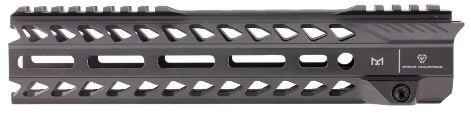 Strike Industries STRIKERAIL AR-15 10" M-LOK Rail Black Aluminum