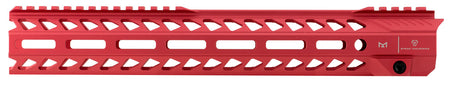 Strike Industries STRIKERAIL AR-15 13.5" M-LOK Rail Red Aluminum