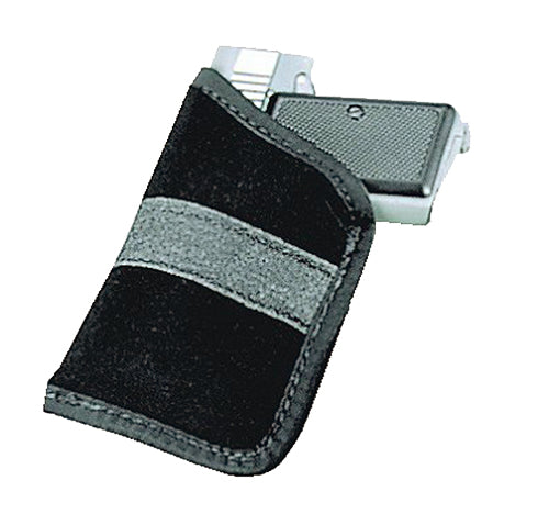 Uncle Mike's 87442 Pocket Holster Size 02 Black Suede-Like Fits Small .380 Autos RH