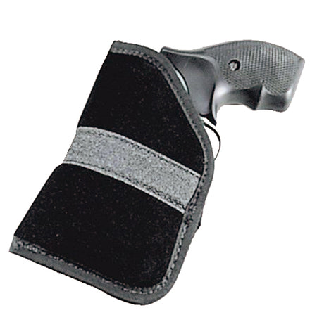 Uncle Mike's 87443 Pocket Holster Size 03 Black Suede-Like Fits Springfield XD Small Frame Revolver 2" Barrel RH