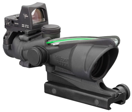 Trijicon ACOG 100552 4x32 Matte Black Green Crosshair .223 BDC Riflescope with RMR Type 2 3.25 MOA