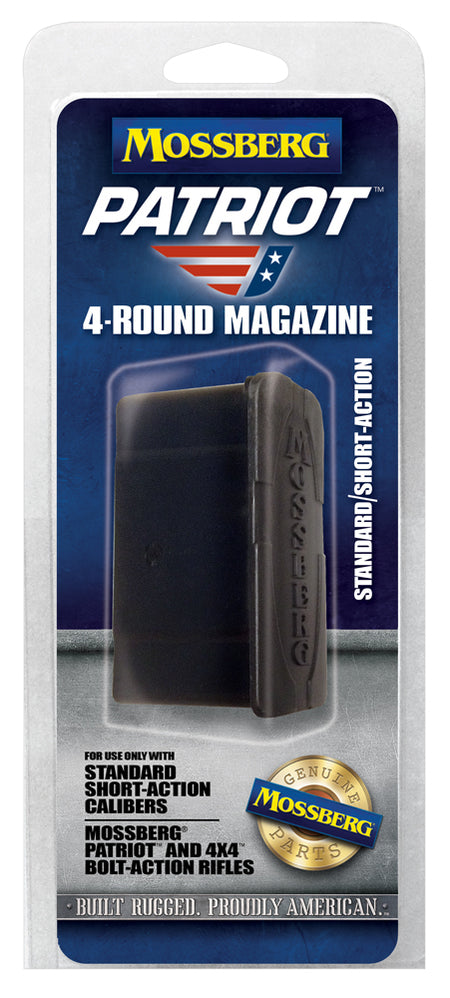 Mossberg Patriot 5-Round Drop Box Magazine 6.5 Creedmoor 308 Win 243 Win Short Action Black Polymer