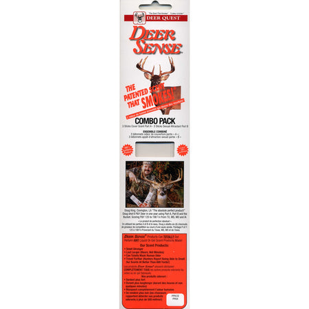 Deer Quest Deer Sense 6 pk. Cover Scent and Sexual Attractant Combo