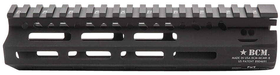 BCM MCMR8556BLK Gunfighter 8-Inch M-LOK Handguard Black