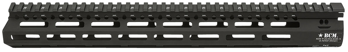 BCM MCMR15556BLK Gunfighter 15-Inch M-LOK Handguard Black